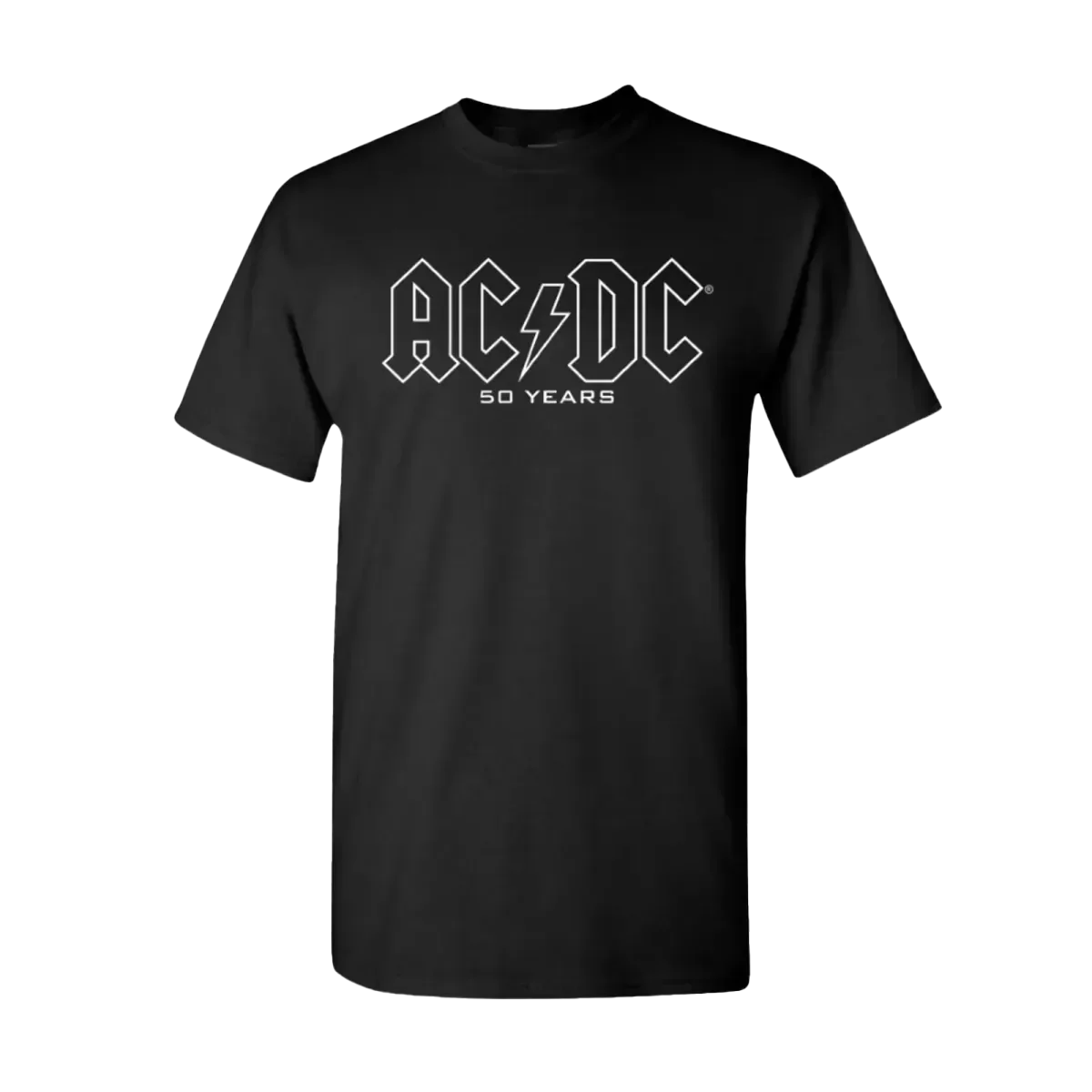 50 Years of AC/DC Logos T-Shirt