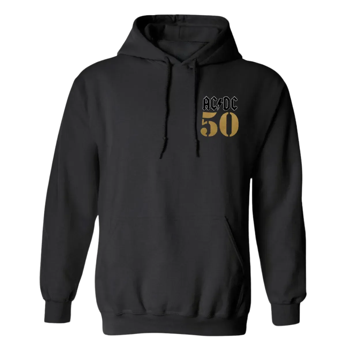 AC/DC 50 Years of High Voltage Black Hoodie