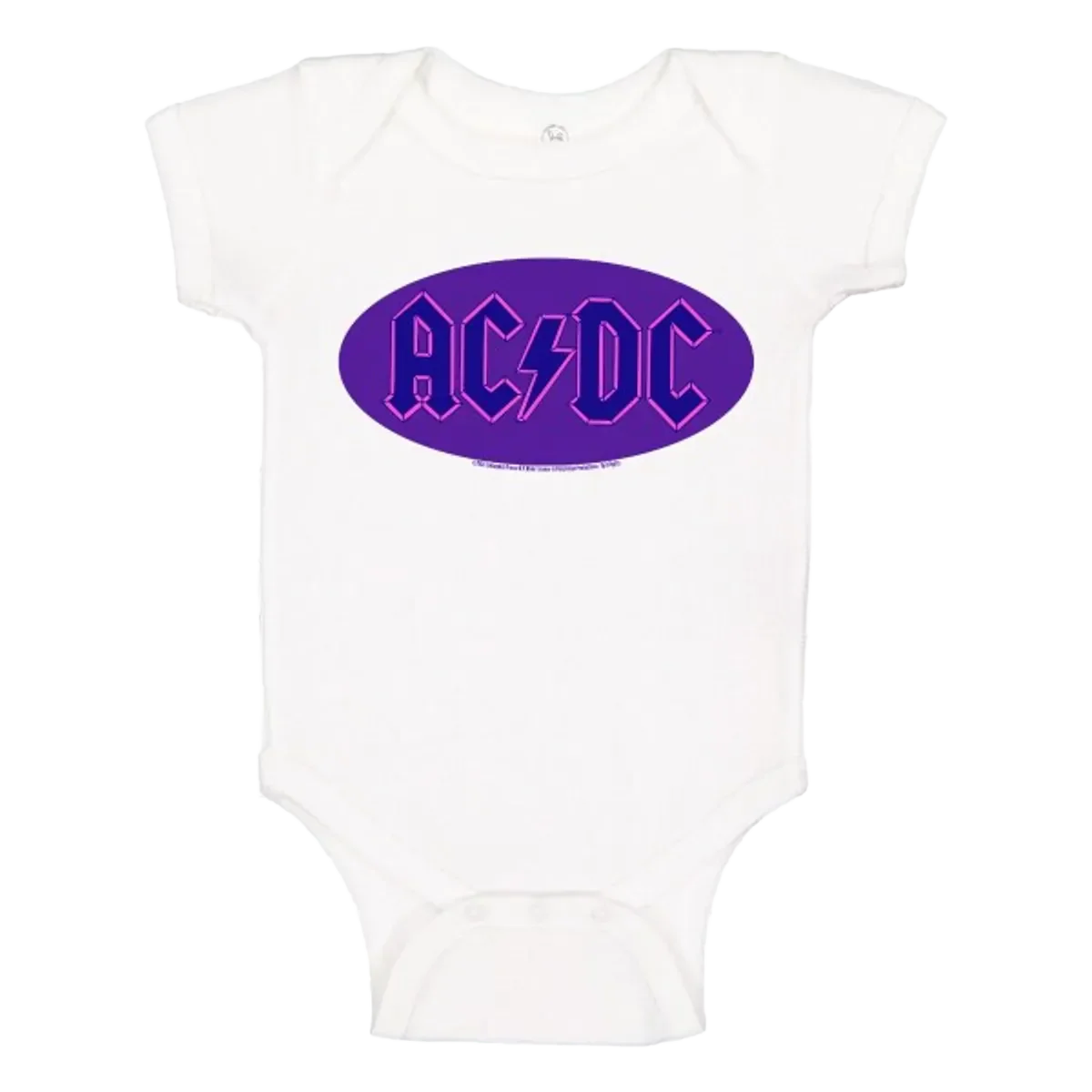 Oval Logo Design Newborn/Infant Onesie