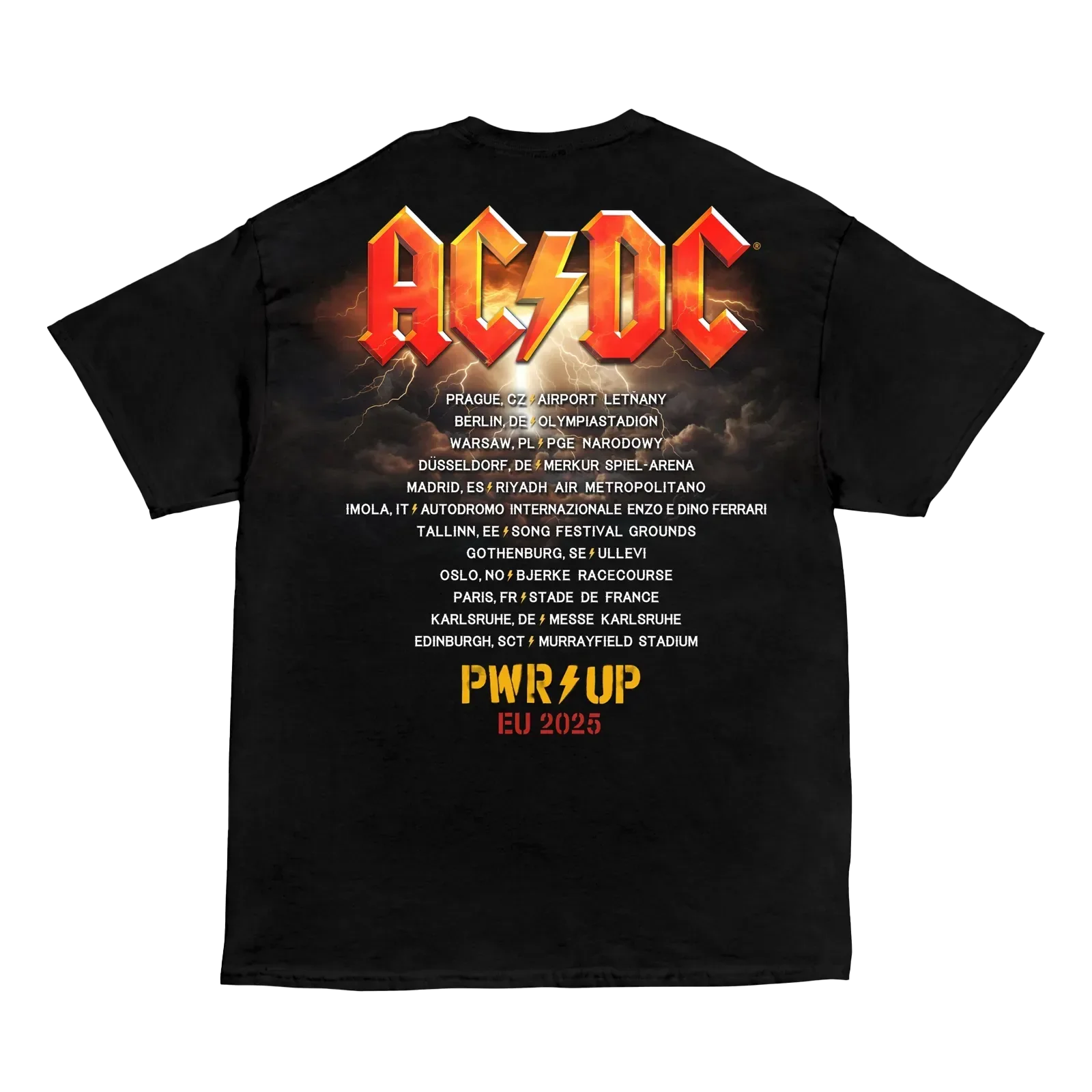 Angus Horns PWR UP Tour T-Shirt - Image 2