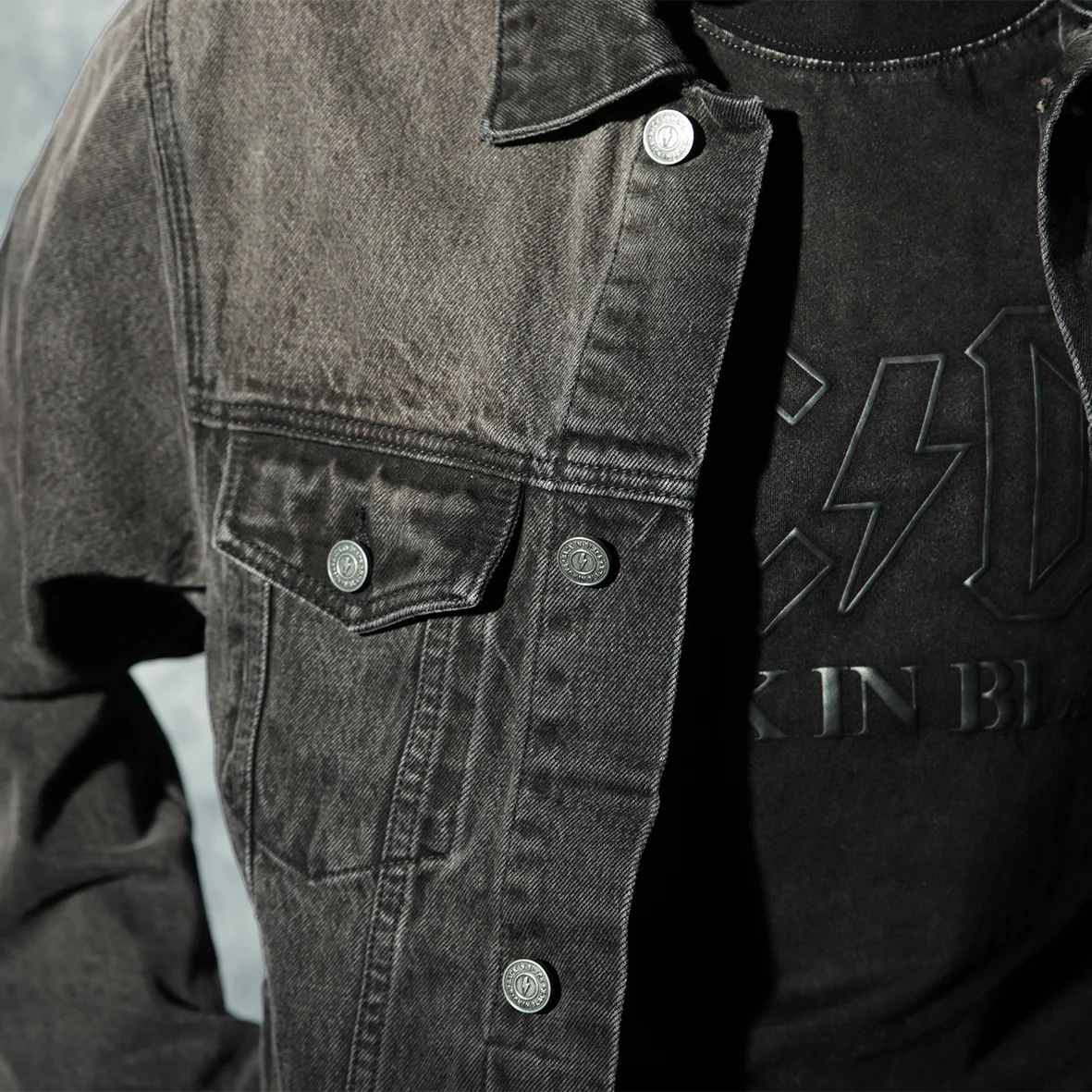 Back in Black Anniversary Denim Jacket* - Image 4