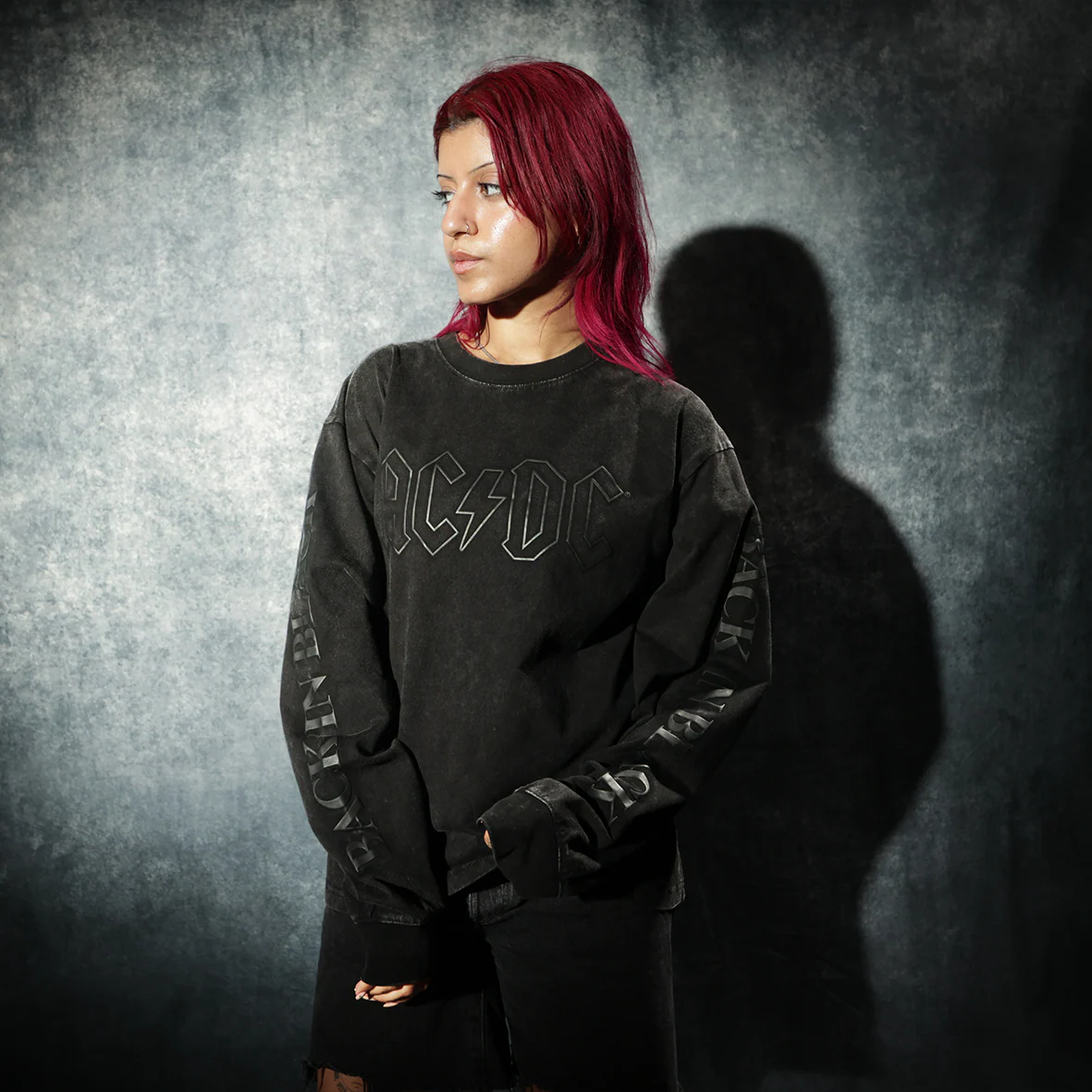 Back in Black Anniversary Puff Print Longsleeve* - Image 7