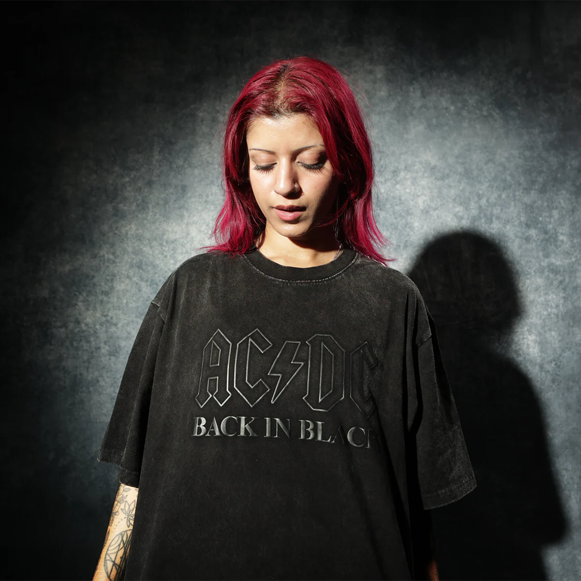 Back in Black Anniversary Puff Print T-Shirt* - Image 4