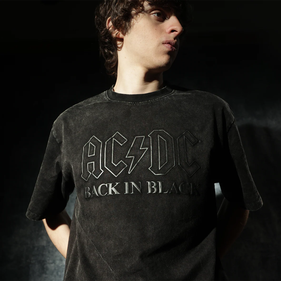 Back in Black Anniversary Puff Print T-Shirt* - Image 7