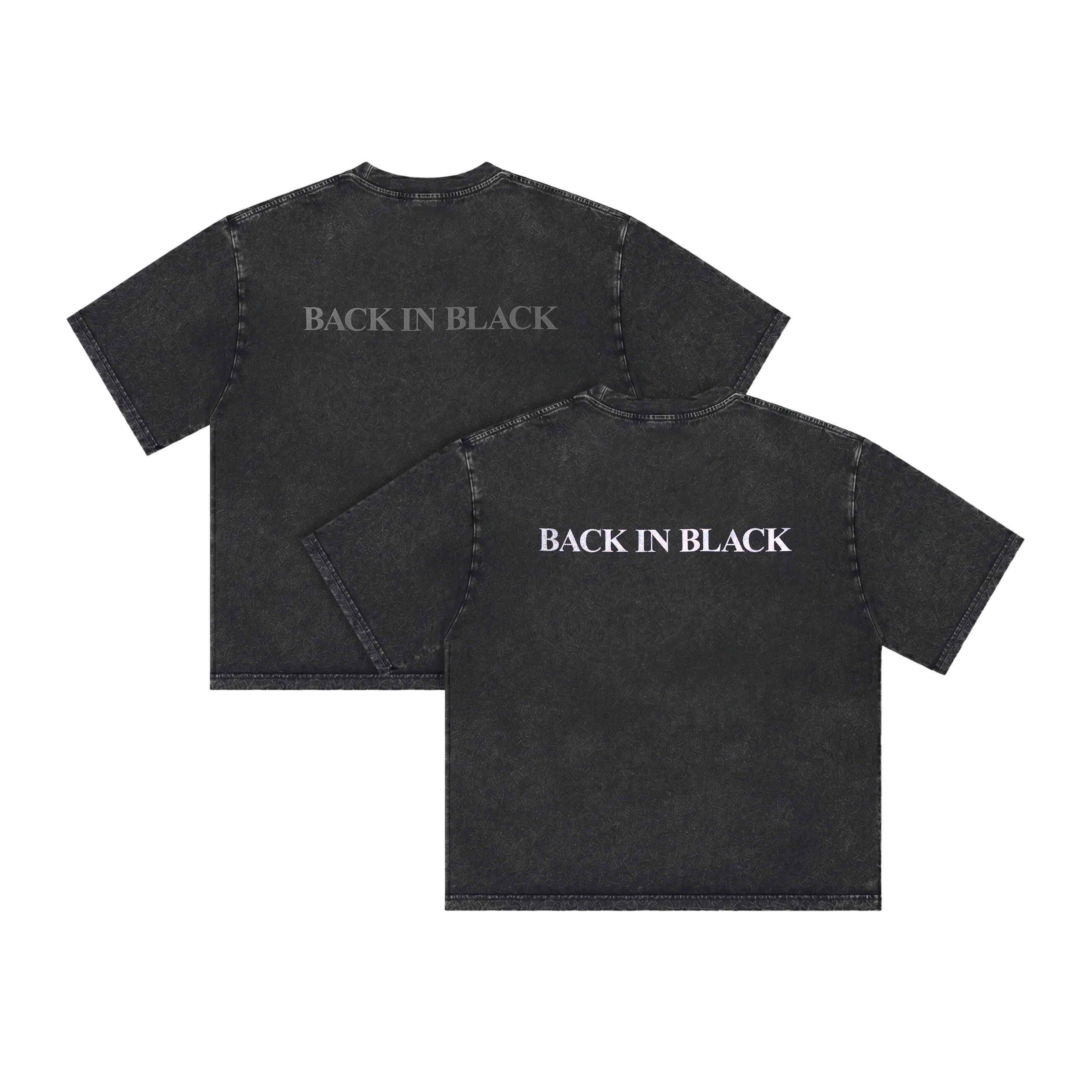 Back in Black Anniversary Reflective Ink T-Shirt* - Image 4