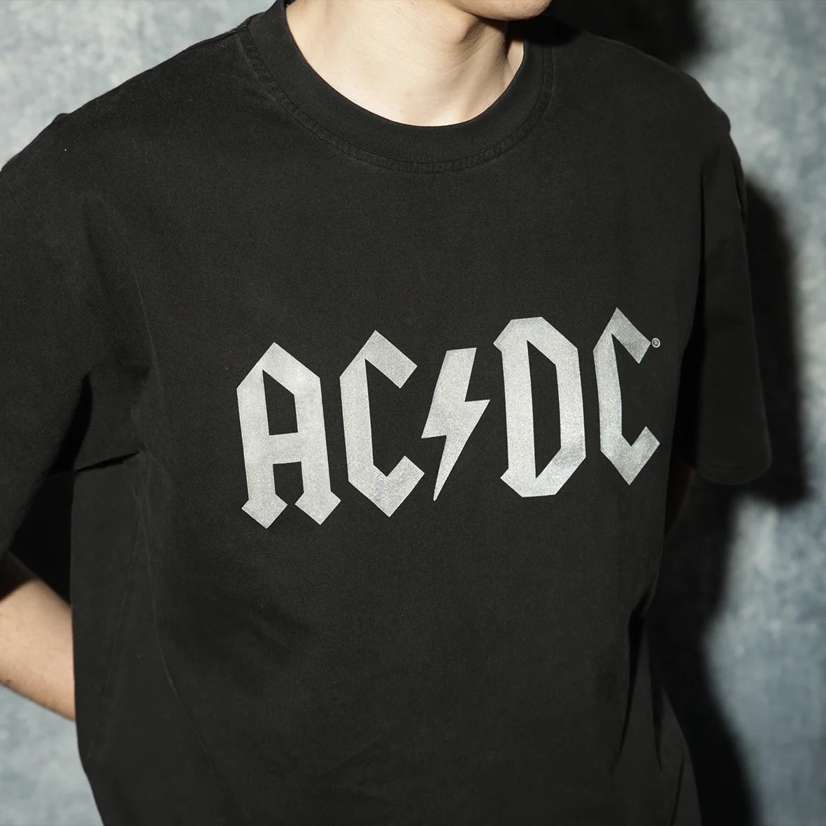 Back in Black Anniversary Reflective Ink T-Shirt* - Image 9