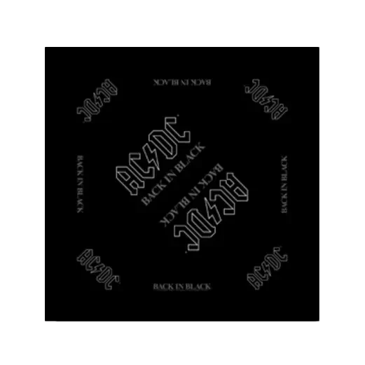 Back In Black - Bandana
