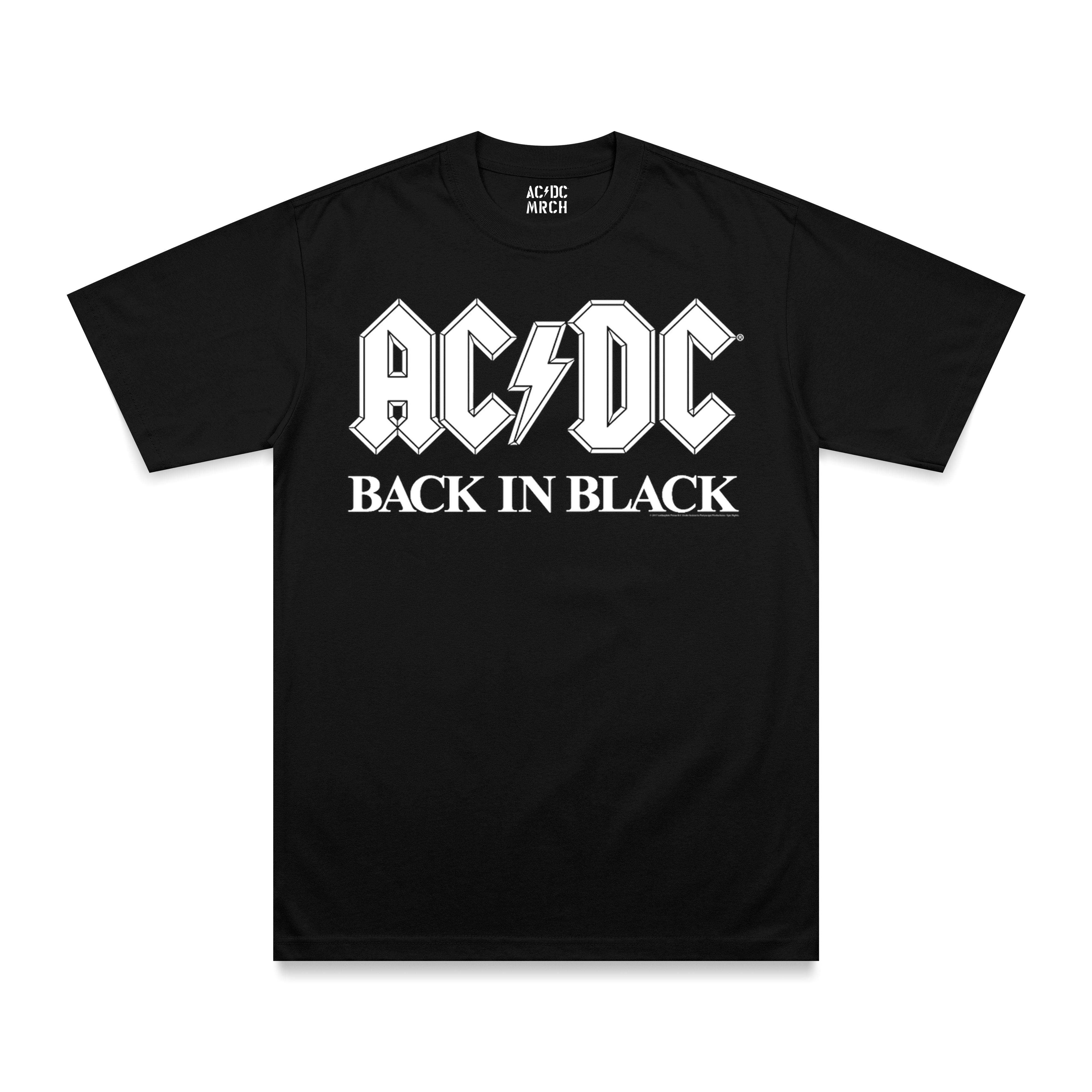 Back in Black Black T-Shirt