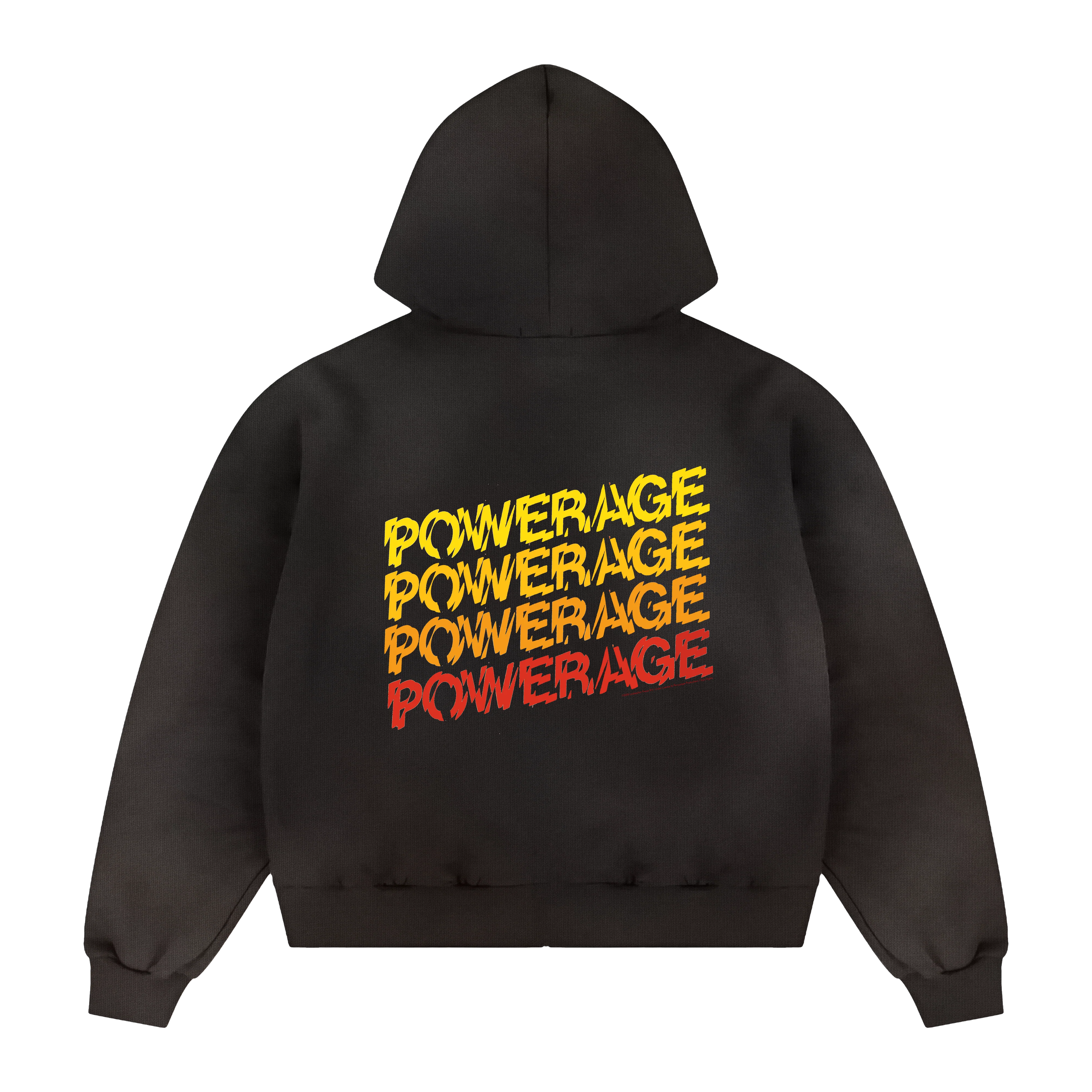 Powerage Zip Up Hoodie - Image 2